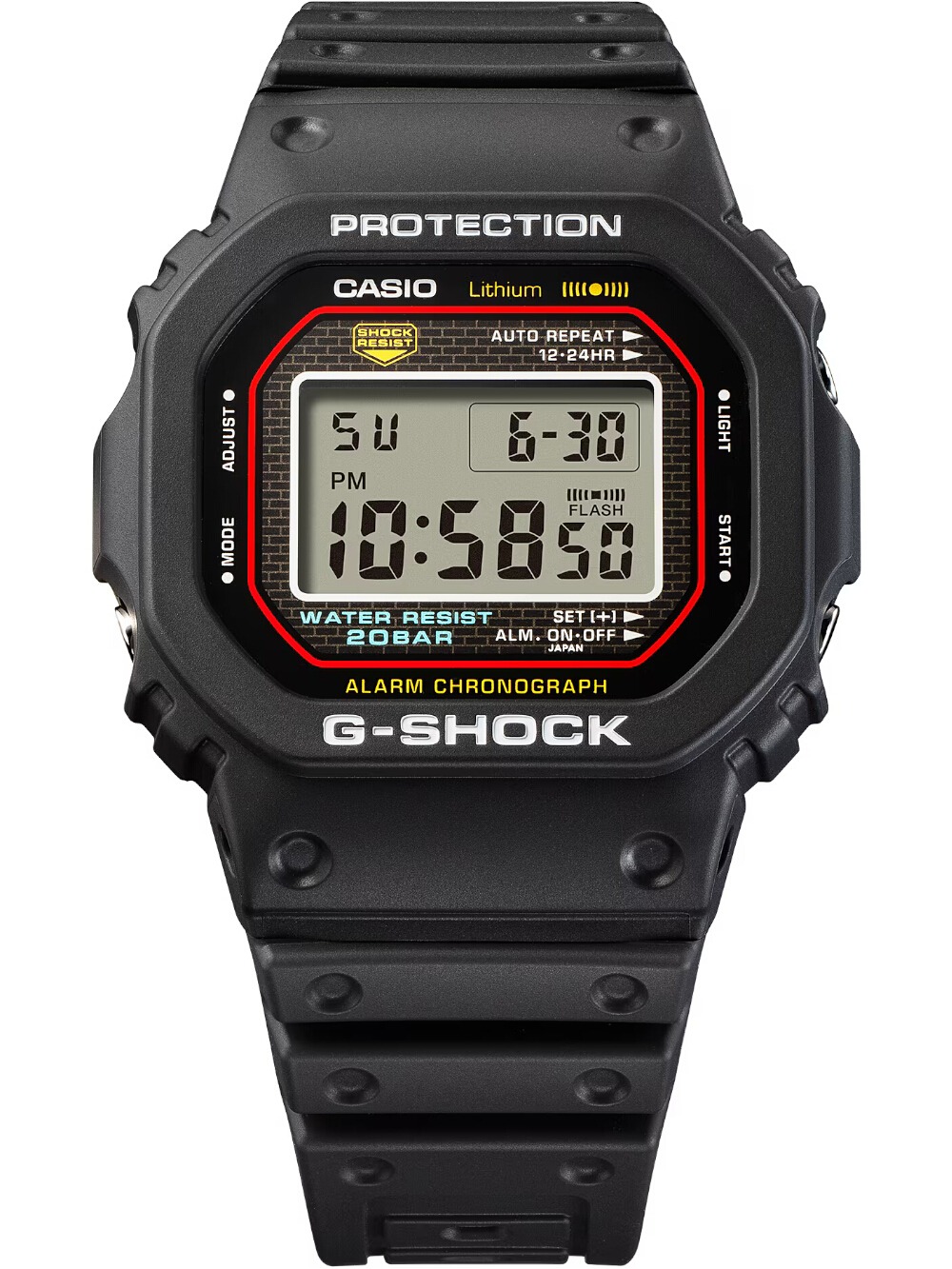 Casio DW-5000R-1AER Herreur G-Shock Digitalt Ur