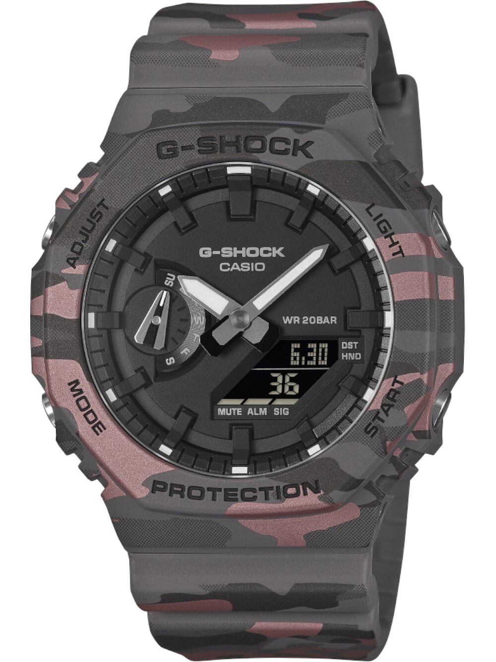 Casio GA-2100CM-8AER Herreur G-Shock Casio GA-2100CM-8AER Herreur G-Shock
