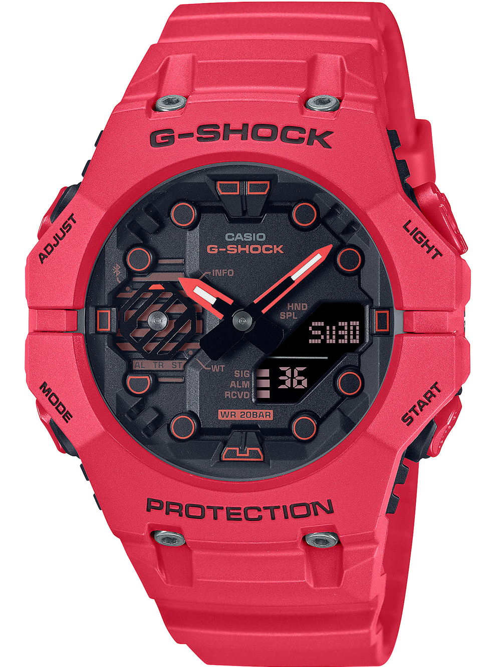 Casio GA-B001-4AER Herreur G-Shock Rødt Ur